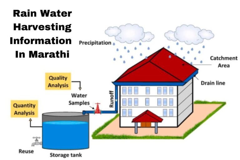 रेन वॉटर हार्वेस्टिंगची संपूर्ण माहिती Rain Water Harvesting